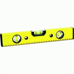 Aluminium-Wasserwaage "Grade Level 300 gelb"