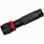 LED Leuchte "Security 3W schwarz/rot"