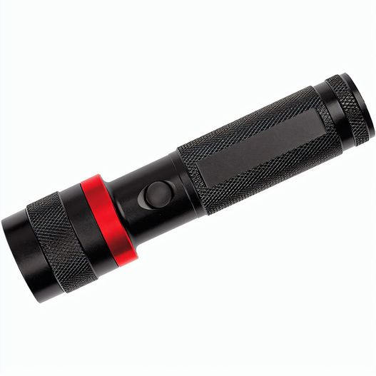 Produktabbildung LED Leuchte "Security 3W schwarz/rot" LED Leuchte "Security 3W schwarz/rot" (Bild 1)