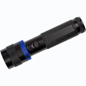 LED Leuchte "Security 3W schwarz/blau"
