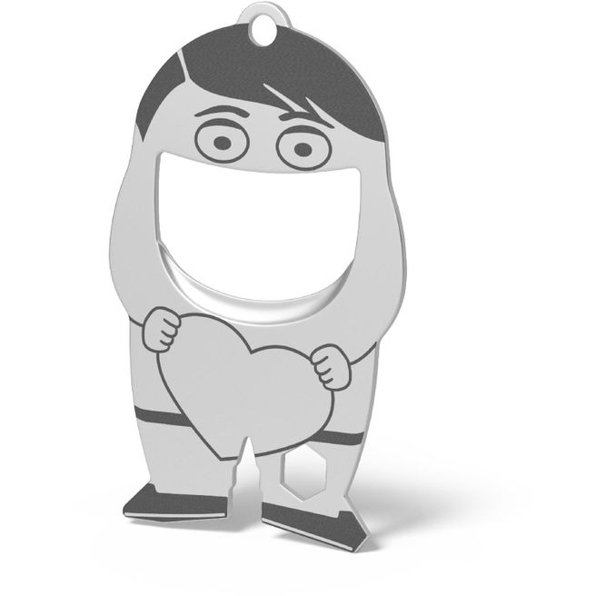 RICHARTZ® FLASCHENÖFFNER fred heart