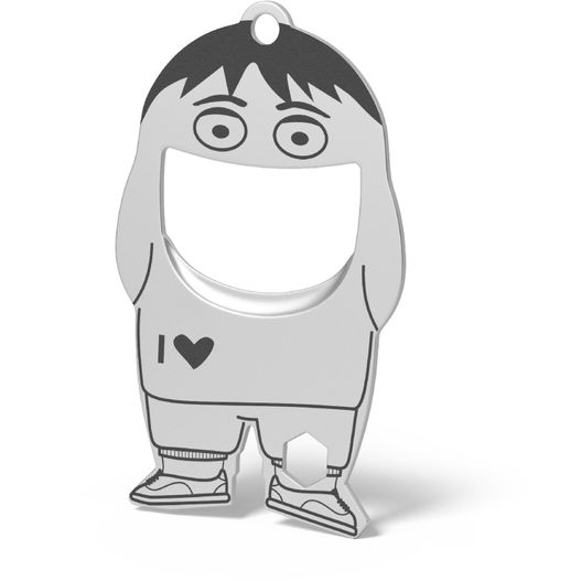 RICHARTZ® FLASCHENÖFFNER fred i love (Bild 1)