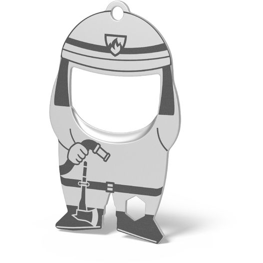 Produktabbildung FLASCHENÖFFNER fred firefighter FLASCHENÖFFNER fred firefighter (Bild 1)