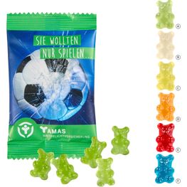 Unifarbene Premium-Bärchen, 15 g im konventionellen Tütchen