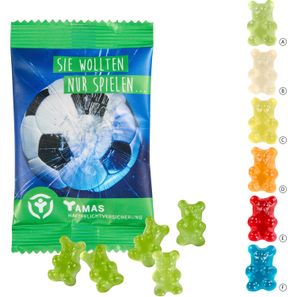Unifarbene Premium-Bärchen, 15 g im konventionellen Tütchen