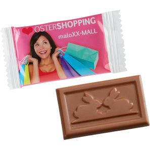MIDI-Schoko-Täfelchen “Ostern” in konventioneller Folie