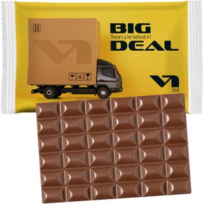 Schoko-Tafel XL im Papierflowpack
