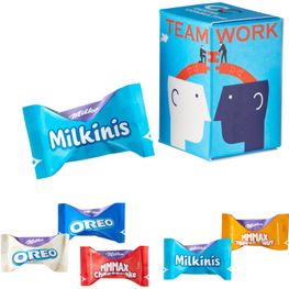 Produktabbildung Mini Promo-Tower mit Milka Favourites Mix Mini Promo-Tower mit Milka Favourites Mix