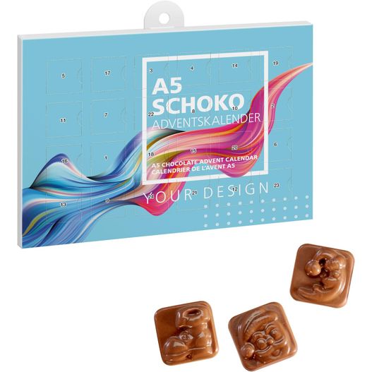 A5-Schoko-Adventskalender - kleine Menge (Bild 1)