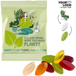 Fruchtgummi INDIVIDUELL 20 g, VEGAN im konventionellen Tütchen