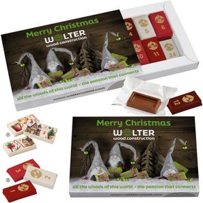 Schoko-Naps-Schuber-Adventskalender INDIVIDUELL