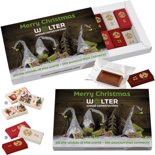 Schoko-Naps-Schuber-Adventskalender INDIVIDUELL (Bild 1)