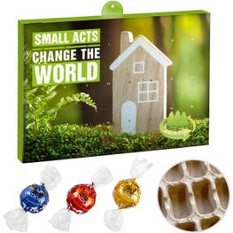 Produktabbildung Premium Präsent-Adventskalender "Eco" mit Lindt Lindor Kugel Mix Premium Präsent-Adventskalender "Eco" mit Lindt Lindor Kugel Mix