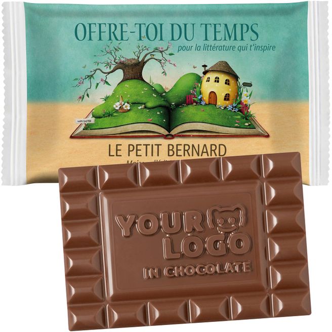 Schoko-Sondermotiv XL im Papierflowpack