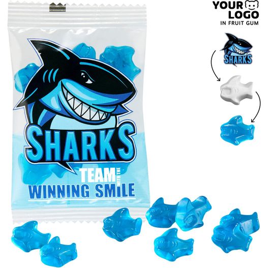 Fruchtgummi INDIVIDUELL 15 g, VEGAN im konventionellen Tütchen (Bild 1)