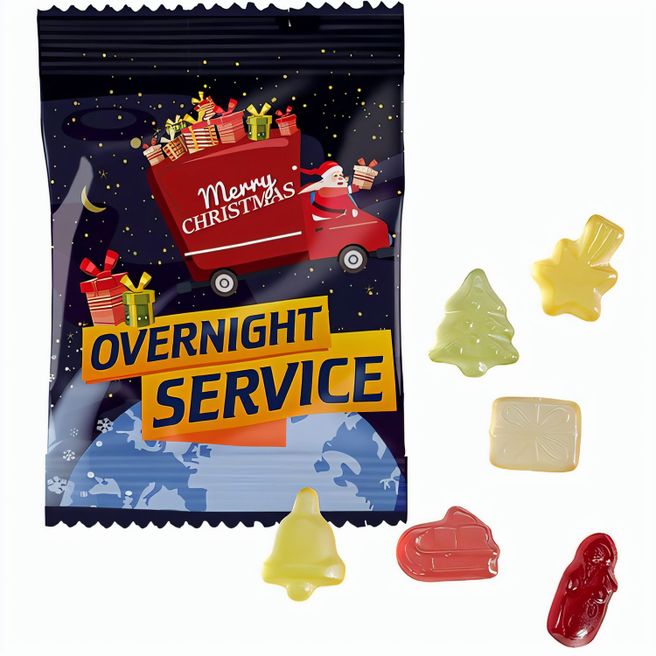 Produktabbildung Overnight Fruchtgummi-Weihnachtsmischung Overnight Fruchtgummi-Weihnachtsmischung