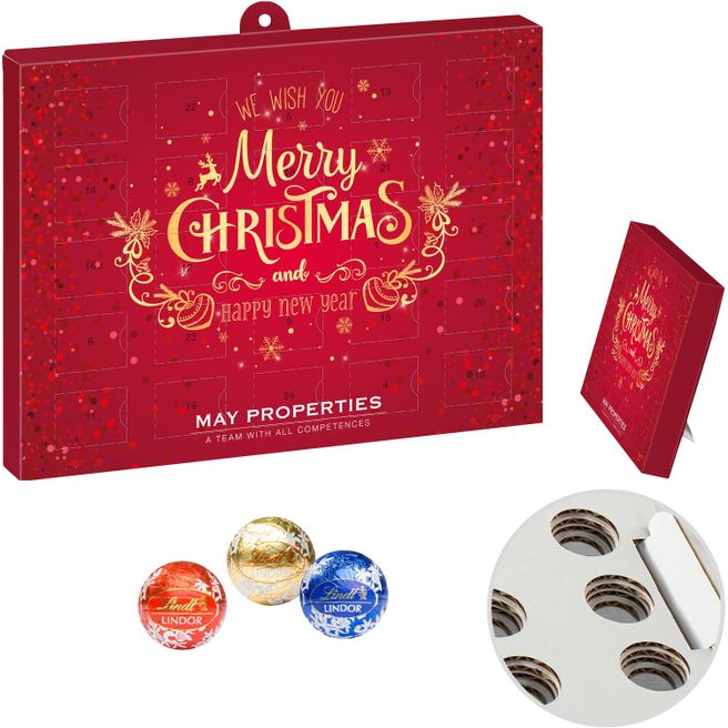 Lindor Praliné-Adventskalender - Papier