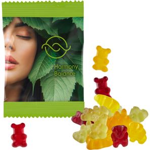 Vegane Bio-Bärchen im konventionellen Tütchen