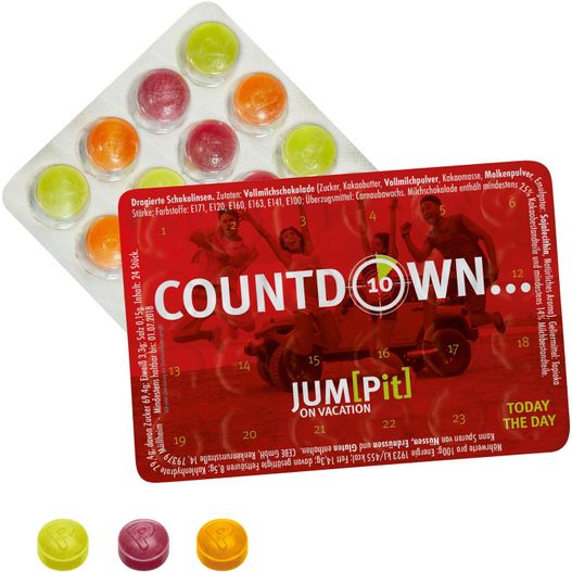 Kleinster Event-Kalender der Welt mit Pulmoll Pastillen (Bild 1)