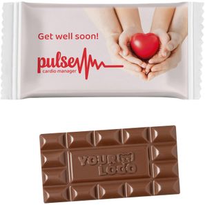 Schoko-Sondermotiv M im Papierflowpack