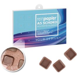 reinpapier® A5-Schoko-Adventskalender - kleine Menge