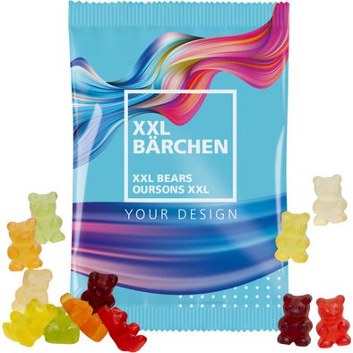 Produktabbildung Fruchtgummi 100g mit XXL Bärchen - kleine Menge Fruchtgummi 100g mit XXL Bärchen - kleine Menge