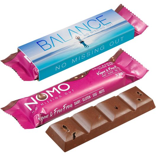 Veganer NOMO-Schokoriegel (Bild 1)