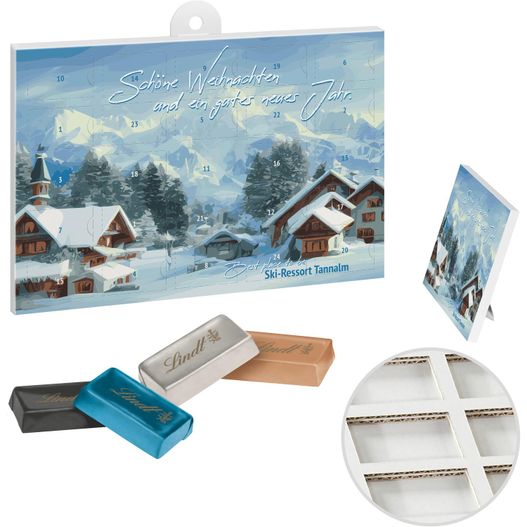 Lindt Naps A5 Adventskalender - Papier (Bild 1)
