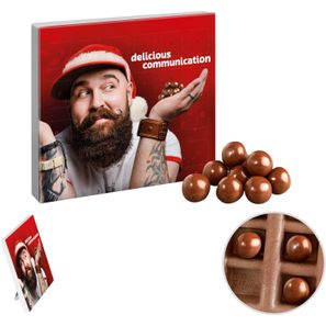 reinpapier® Mini-Adventskalender mit Schokoknusperkugeln