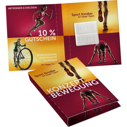 Süßes Briefchen mit DEXTRO ENERGY* (Bild 1)