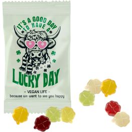VEGANE Fruchtgummi STANDARD-Formen 15 g im konventionellen Tütchen