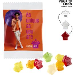 Fruchtgummi INDIVIDUELL 10 g im kompostierbaren Tütchen