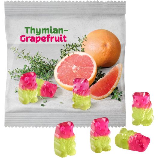 Vegane Thymian-Grapefruit Bärchen im konventionellen Tütchen (Bild 1)
