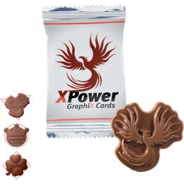 Produktabbildung Schoko-Logo-Sonderform Schoko-Logo-Sonderform