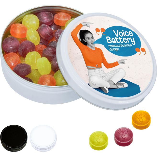 Black or White Dose mit Pulmoll Pastillen, 60g