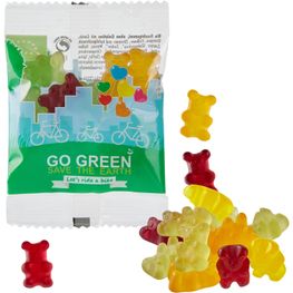 Produktabbildung Vegane Bio-Bärchen im kompostierbaren Tütchen Vegane Bio-Bärchen im kompostierbaren Tütchen