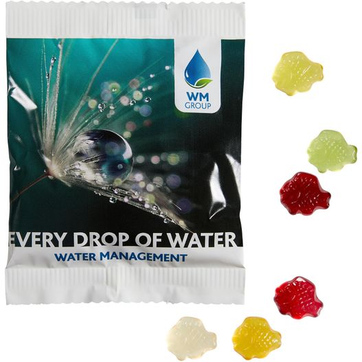 Produktabbildung Fruchtgummi STANDARD 20 g im kompostierbaren Tütchen Fruchtgummi STANDARD 20 g im kompostierbaren Tütchen (Bild 1)