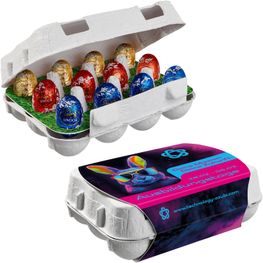 Produktabbildung 12er Ostereier-Karton mit Lindt Lindor Mini-Eiern 12er Ostereier-Karton mit Lindt Lindor Mini-Eiern