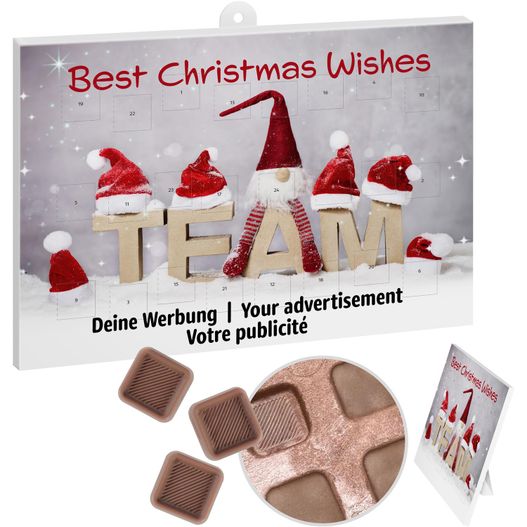 reinpapier® Classic-Adventskalender – personalisierbares STANDARDMOTIV (Bild 1)
