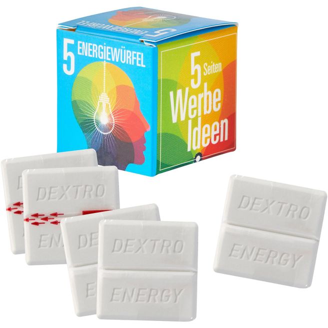 Mini Promo-Würfel mit DEXTRO ENERGY*