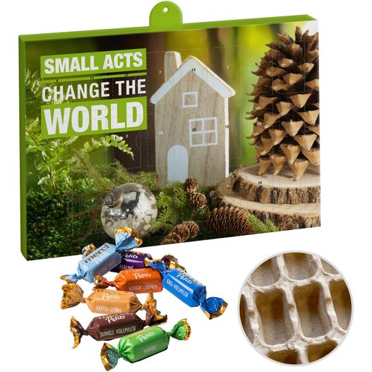 Premium Marken-Adventskalender PAPIER mit merci Petits (Bild 1)