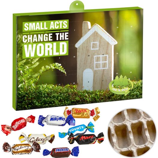 Premium Präsent-Adventskalender "Eco" mit Celebrations® (Bild 1)
