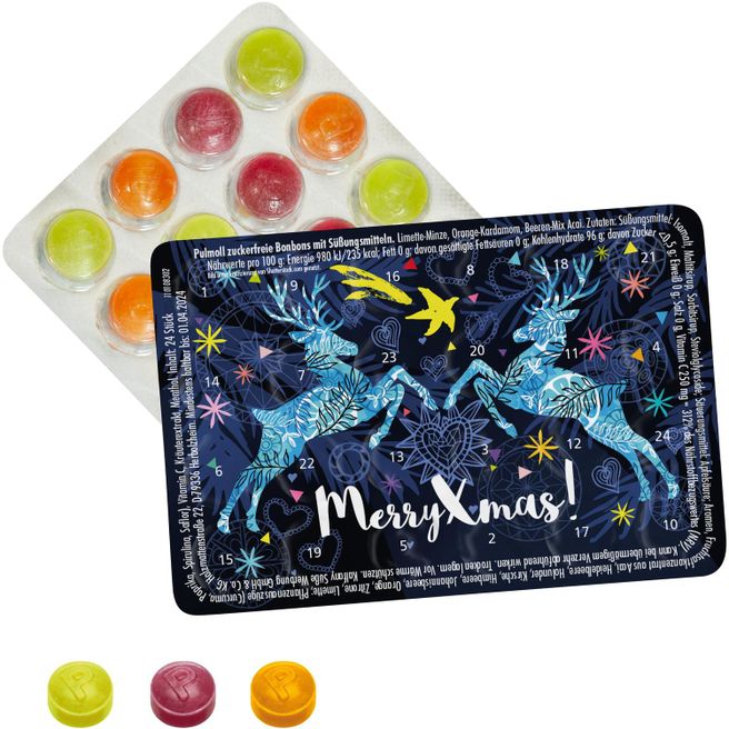 Kleinster (Advents-)Kalender der Welt "Standard" mit Pulmoll