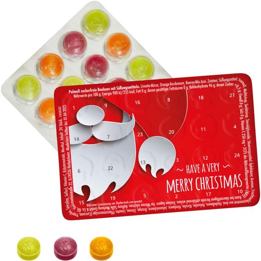 Kleinster (Advents-)Kalender der Welt "Standard" mit Pulmoll (Bild 1)