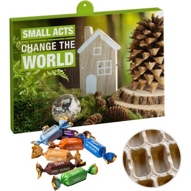 Premium Marken-Adventskalender PAPIER m. Merci Petits