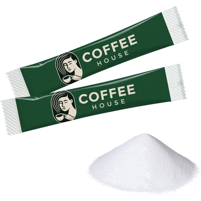 Produktabbildung Bio Zucker im Papierstäbchen Bio Zucker im Papierstäbchen