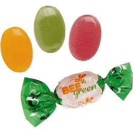 Produktabbildung Bonbons im kompostierbaren Werbewickel Bonbons im kompostierbaren Werbewickel