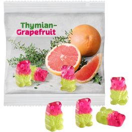 Vegane Thymian-Grapefruit Bärchen im kompostierbaren Tütchen