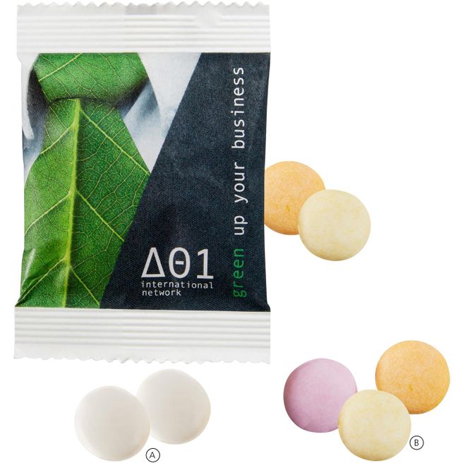 Produktabbildung 2er mentos im Papiertütchen 2er mentos im Papiertütchen