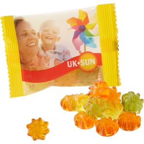 Veganes Wohlfühlfruchtgummi mit Aloe Vera im konventionellen Tütchen